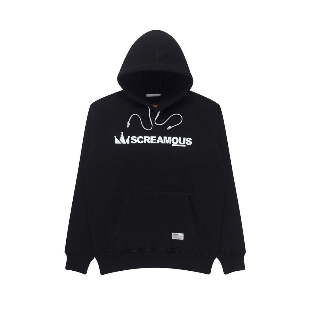 HOODIE SCREAMOUS SIGNATURE LEGEND WHITE