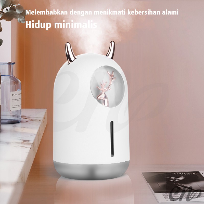 [endear]100% ORI cute Bear Humidifier 600ML Essential Oil Diffuser Aroma Terapi Pengharum Ruangan-2