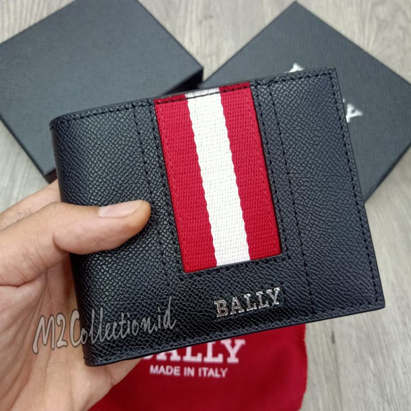 Dompet Bally Trasai Men Wallet Dompet Lipat Mirror Quality