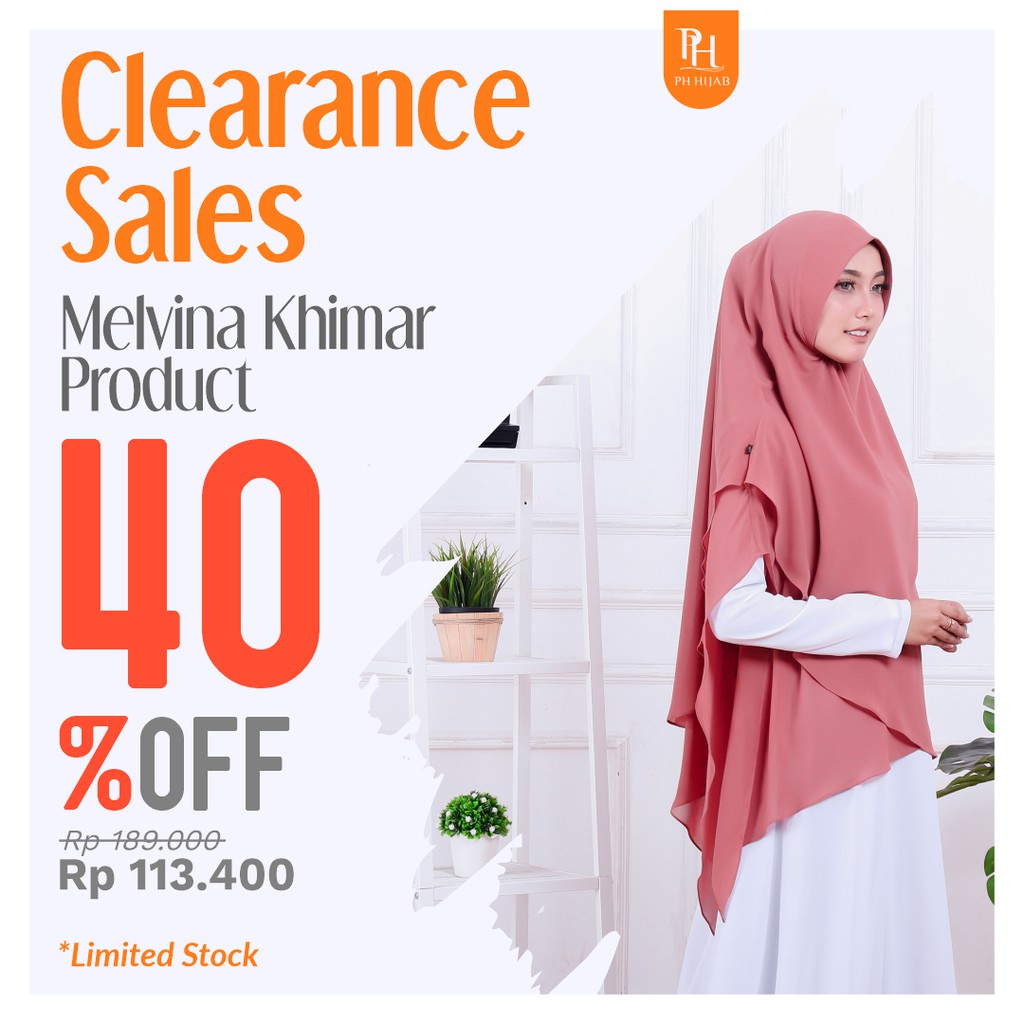 KHIMAR MELVINA - PH HIJAB