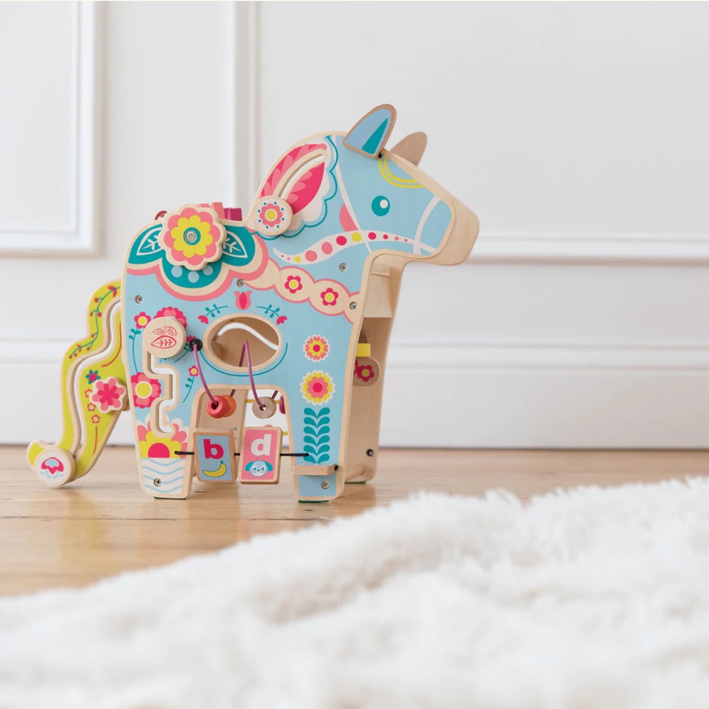 Manhattan Toy Playful Pony - Wooden Education Toys Montessori Mainan Kayu Kuda Kudaan Pretend Doll Anak Edukatif