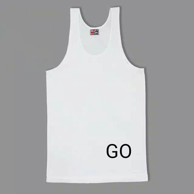 gof KAOS SINGLET SWAN By RIDER Pria Pakaian Dalam/Singlet Cowok Tanpa Lengan Size 38-42