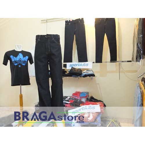 Celana Jeans Wrangler BlueBlack Standar- BlueBell 28-32
