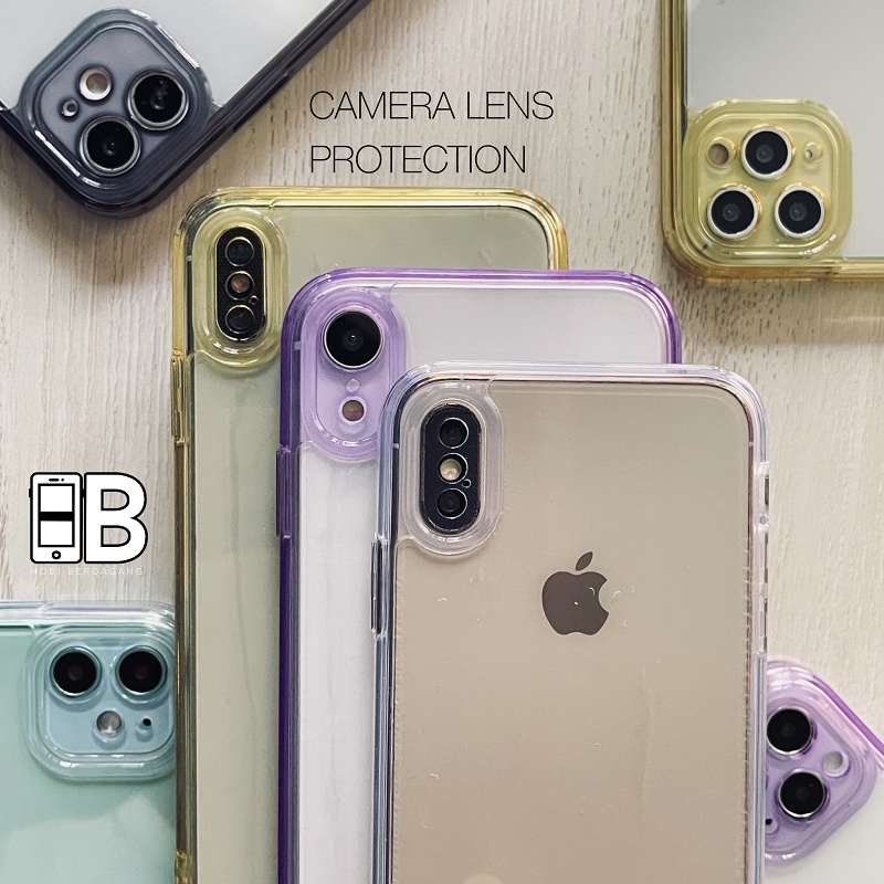 Tough Liquid Colorful Lens Cover Case iPhone 7 8 PLUS X XR XS 11 12 PRO MAX