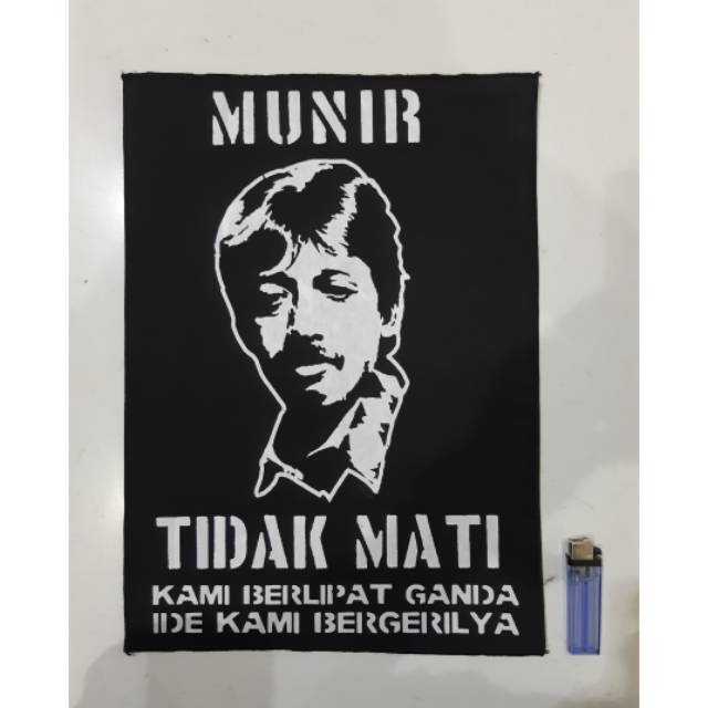 BACKPATCH /EMBLEM PUNGGUNG MUNIR