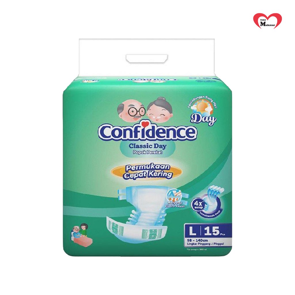 Confidence Classic M15/L15/Xl15 / Toko Makmur Online