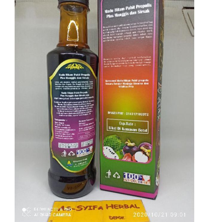 

❅SQ Madu Hitam Pahit Plus Kulit Manggis dan Sirsak ❅ ★★