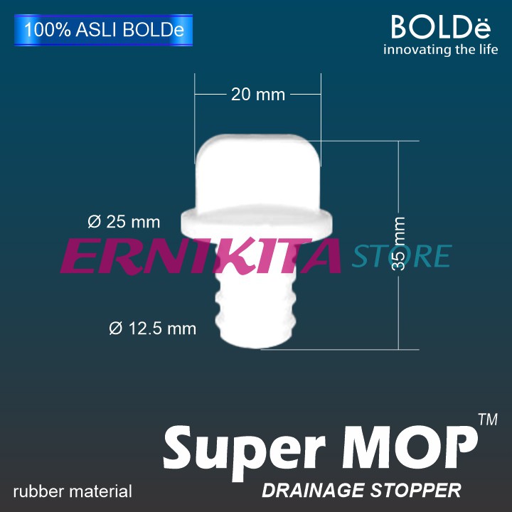 Tutup Karet Ember SUPER MOP BOLDe / Mop X Maxima