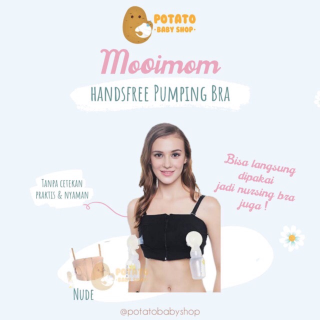 Mooimom - Hands Free Pumping Bra Handsfree