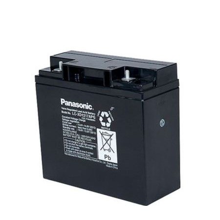 Aki Kering 12V 17 Ah/20 HR - VRLA - Hitam Panasonic LC-RD1217P
