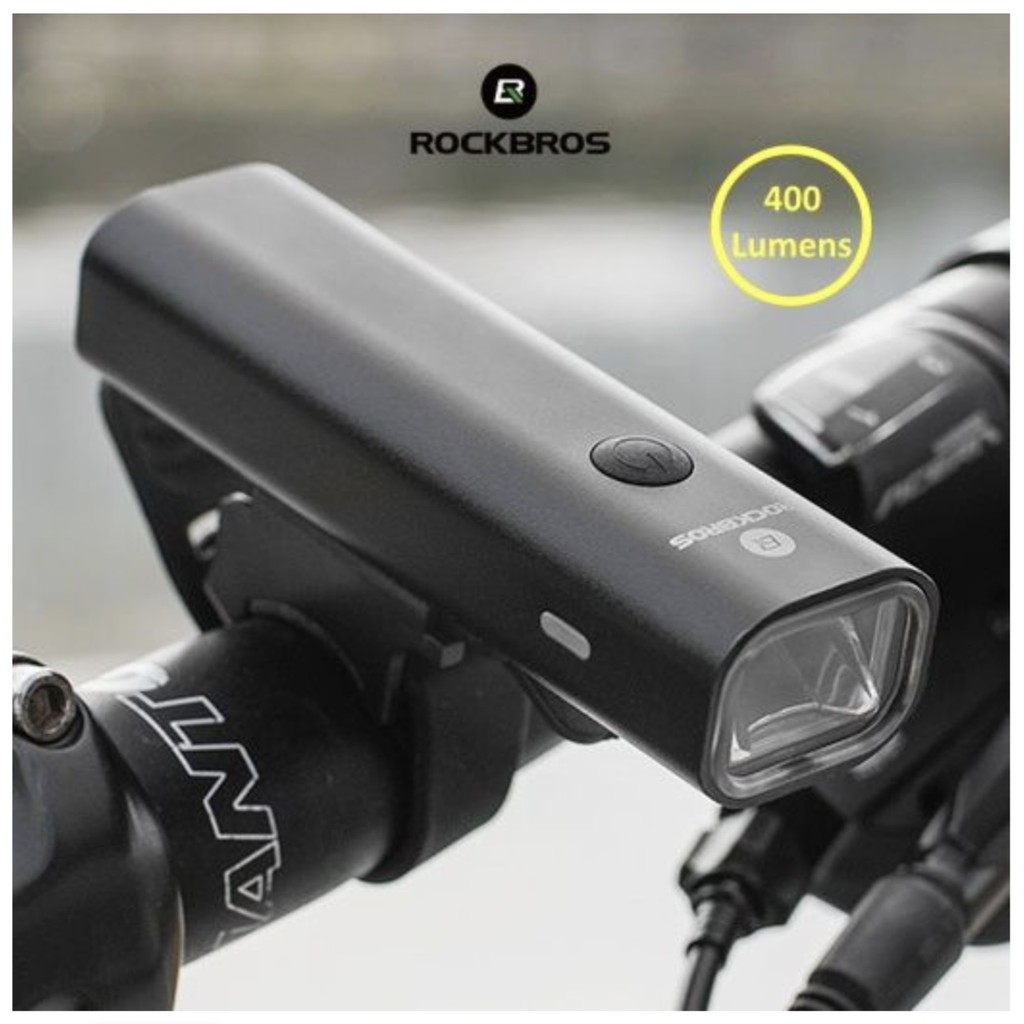 ROCKBROS YQ-QD400LM Bike Light 400 LM - Lampu Sepeda 400 Lumens