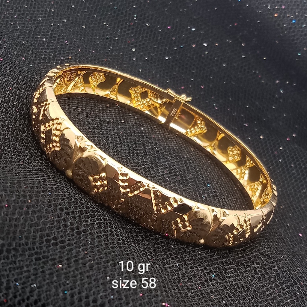 Gelang Emas 17K - 10 gr Kadar 750 - 943