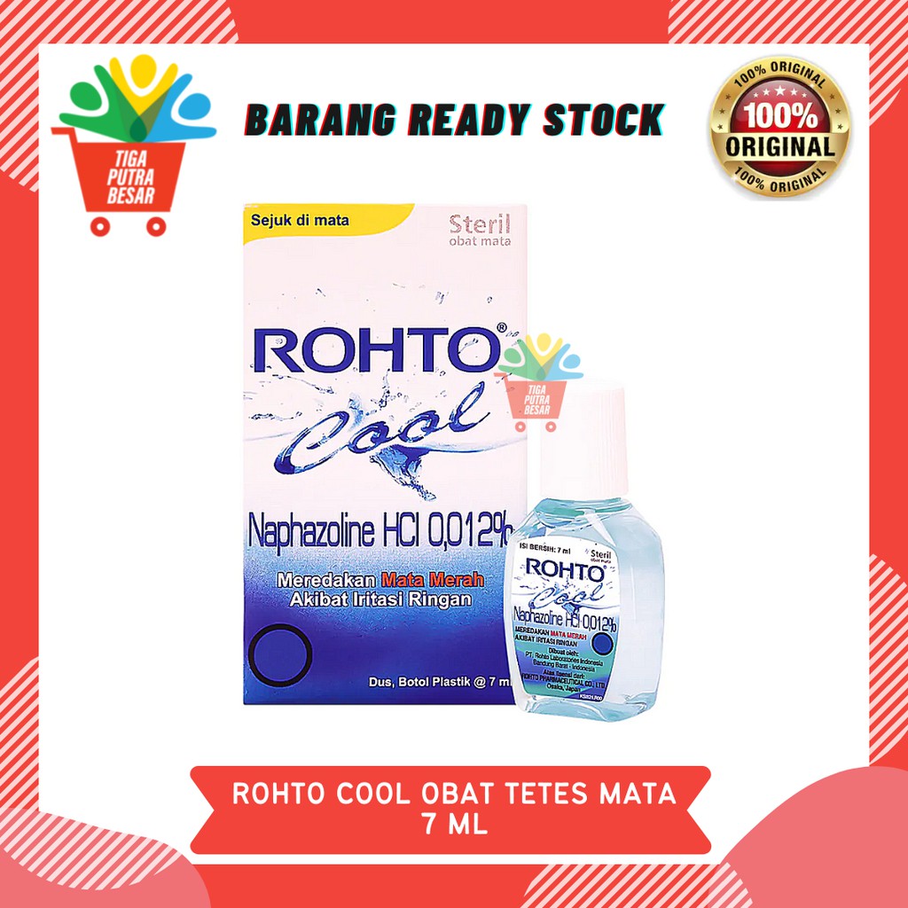 ROHTO COOL OBAT TETES MATA 7 ML