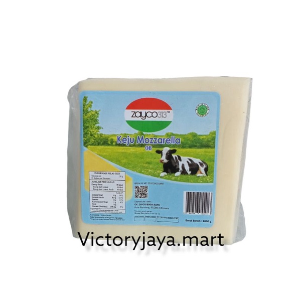 

(BIRU) ZAYCO MOZZARELLA OB (OldenBurger) 1 KG