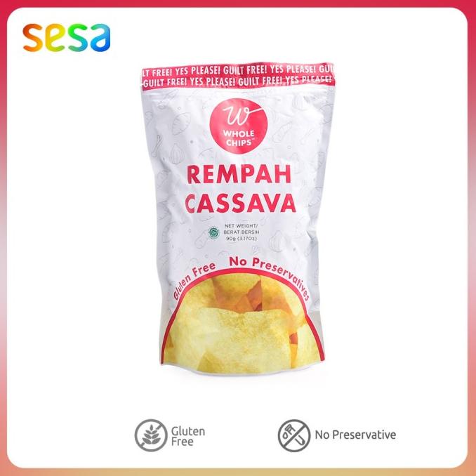 

PROMO Whole Chips Rempah Cassava 90 g MURAH