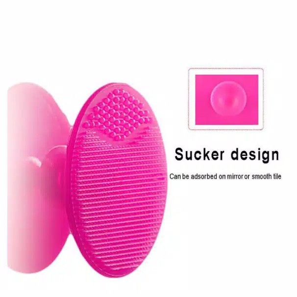 Silikon Pembersih Wajah CLear Pad Silikon Silicone Facial Cleansing Pad Scrub RANDOM