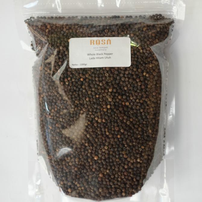 

Cuci Gudang Awal Tahun RASA - Whole Black Pepper / Lada Hitam Utuh Promo Awal tahun