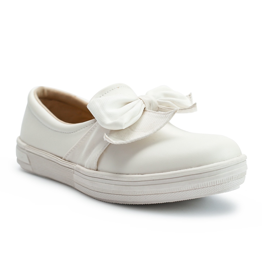 Khakikakiku Amora Slip On White Kids