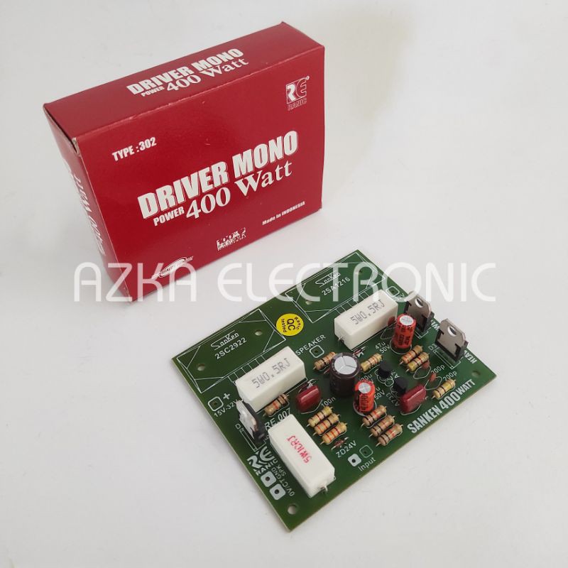 Kit Driver Power Amplifier Sanken Mono Safari 400 Watt