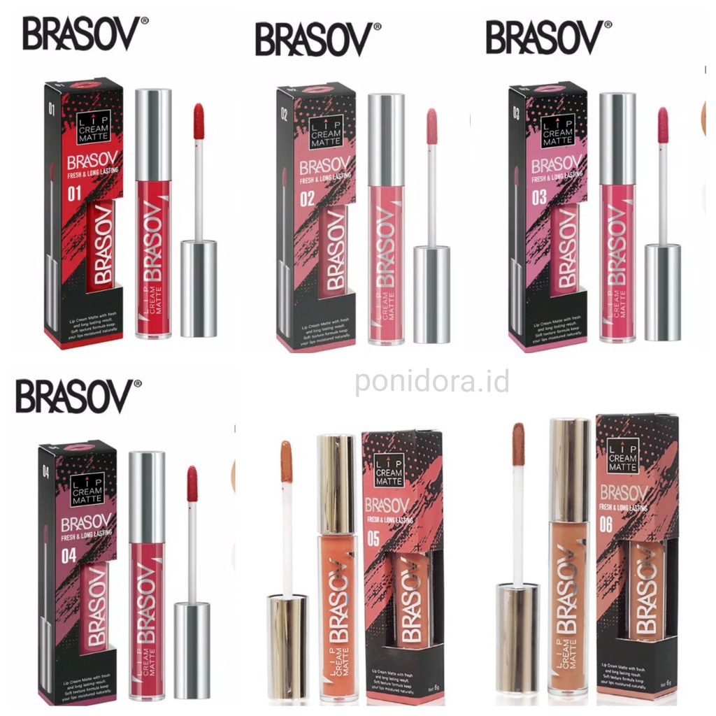 Lip cream BRASOV LIPCREAM lipstik matte