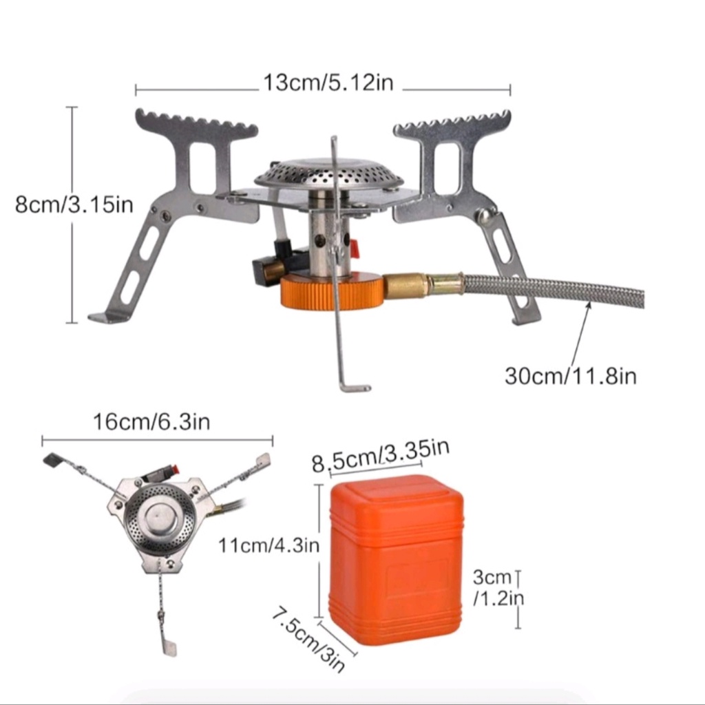 Kompor Gas Lipat Portabel Camping outdoor portable ultralight