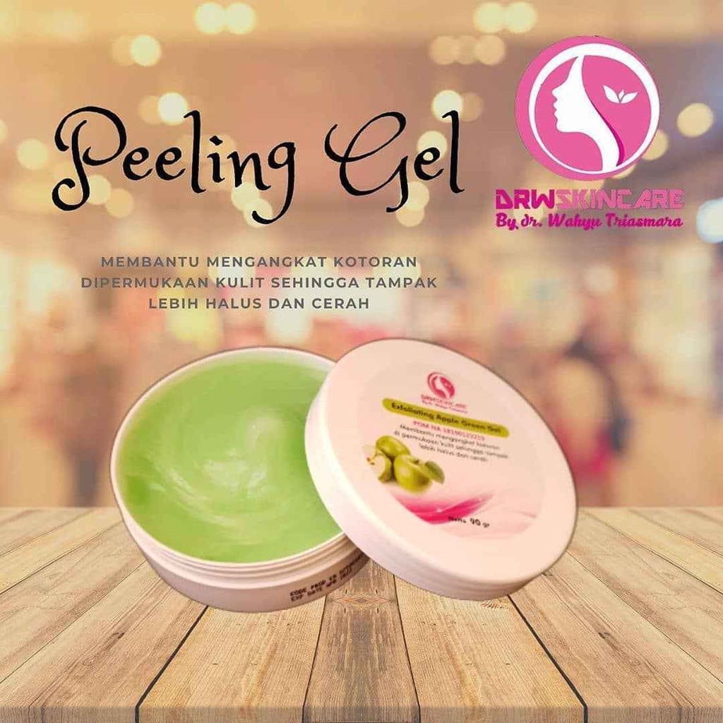 Peeling Gel Peling Gell DRW Skincare DRWSkincare penghilang Flek Kusam Wajah mengecilkan Pori mengey