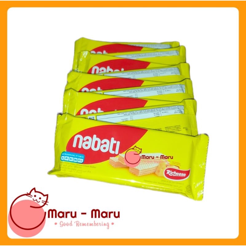 

Wafer Nabati Renceng isi 10 pack @20gr