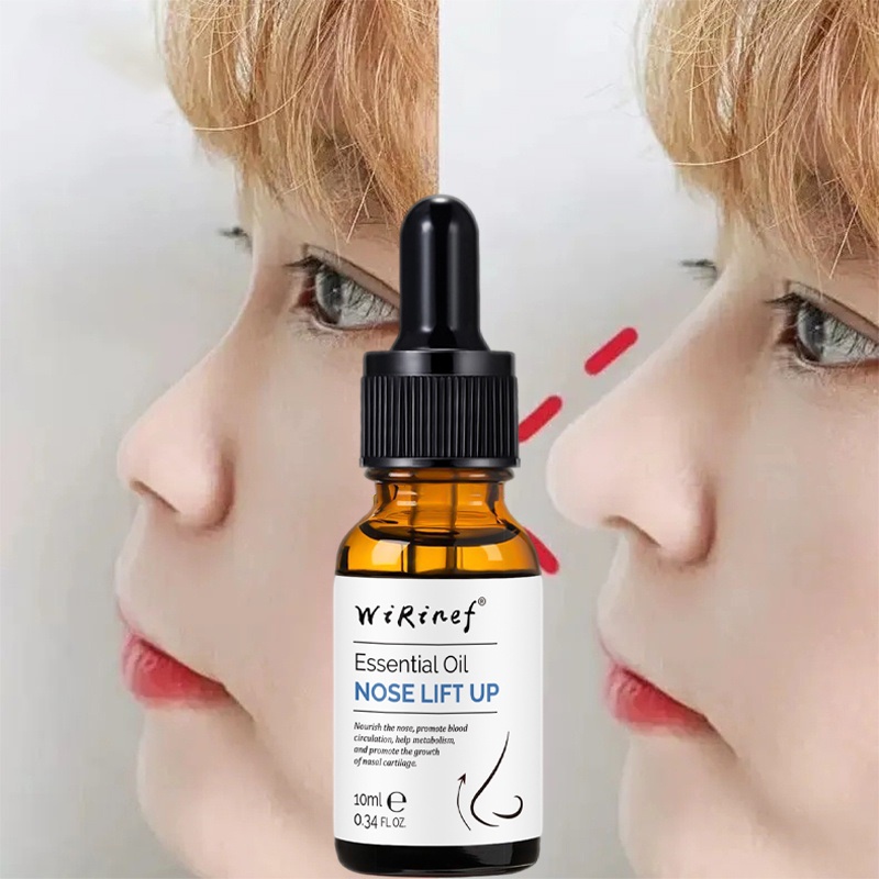 【Barang spot】Nose Lift Up essential Oil Nose Up Oil Nose Up Serum Nose Up Shaper Beauty Nose nose up clipper perawatan wajah perawatan kecantikan perawatan wajah alat Pemancung Hidung