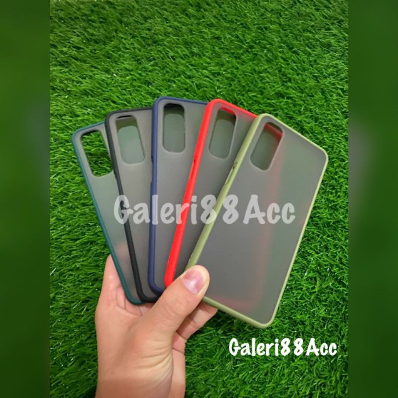 Realme 7 7i 7 Pro Bumper Case Soft Transparant Matte Hard Cover