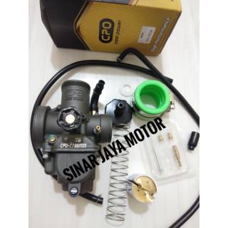 Jual Karburator Pe 28 Cpo Racing Pj Mj Jarum Karet Intake | Shopee ...