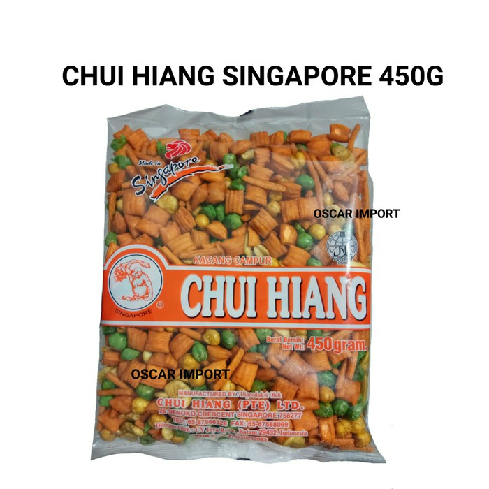 

CHUI HIANG KACANG CAMPUR 450GR IMPORT SINGAPORE