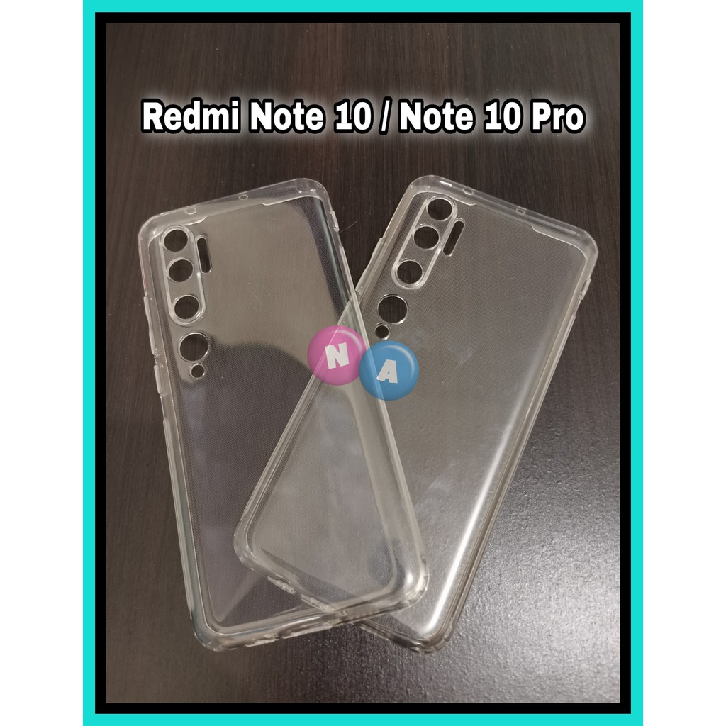 Case Silicon Bening Redmi Note 10 - Note 10 Pro - Softcase Clear