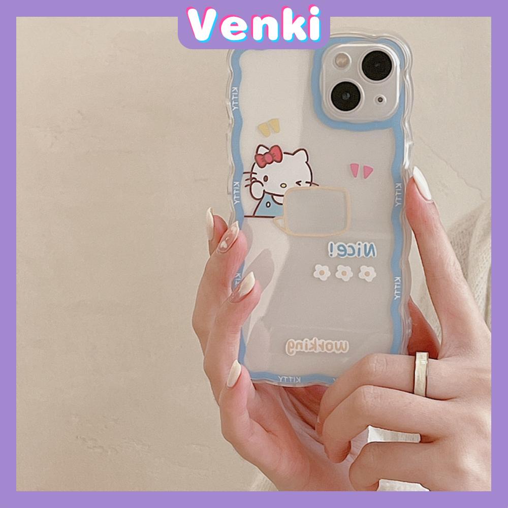 iPhone Case Silicone Soft Case Clear Case Wave Airbag Shockproof Camera Cover Protection Cartoon Cute Compatible For iPhone 11 iPhone 13 Pro Max iPhone 12 Pro Max iPhone 7 Plus xr