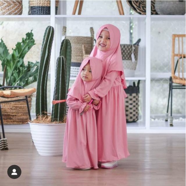 NEW / GAMIS ANAK POLOS AIRA USIA 2-5 TH PREMIUM