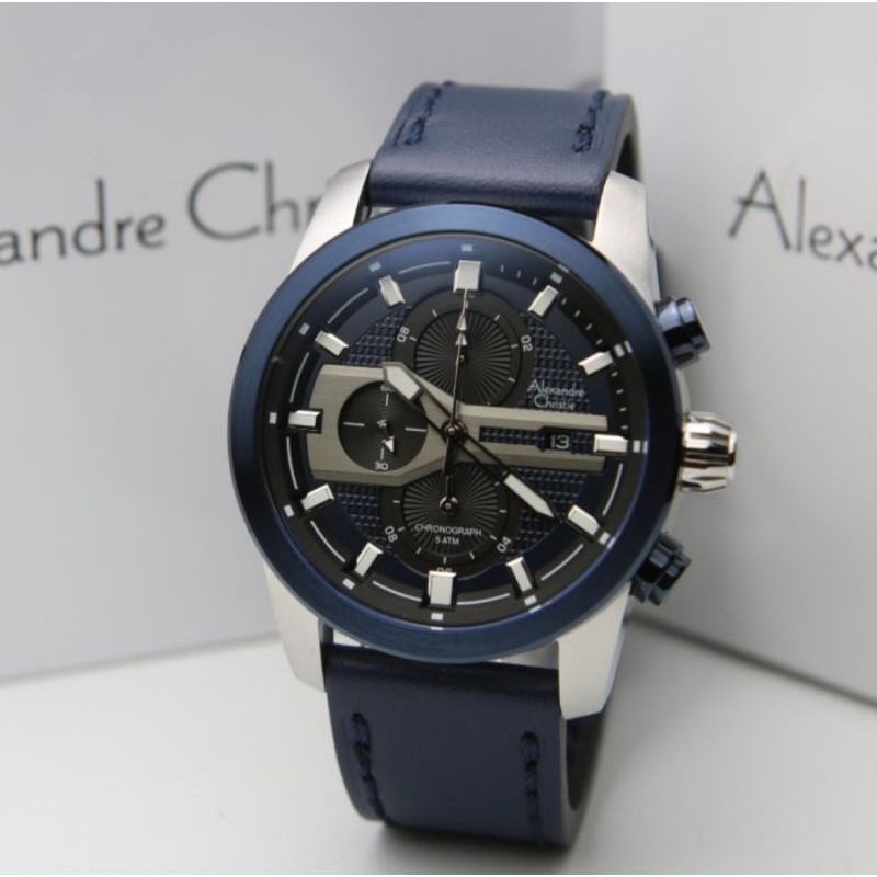ALEXANDRE CHRISTIE AC 6562 SILVER BLUE AC6562 PRIA ORIGINAL