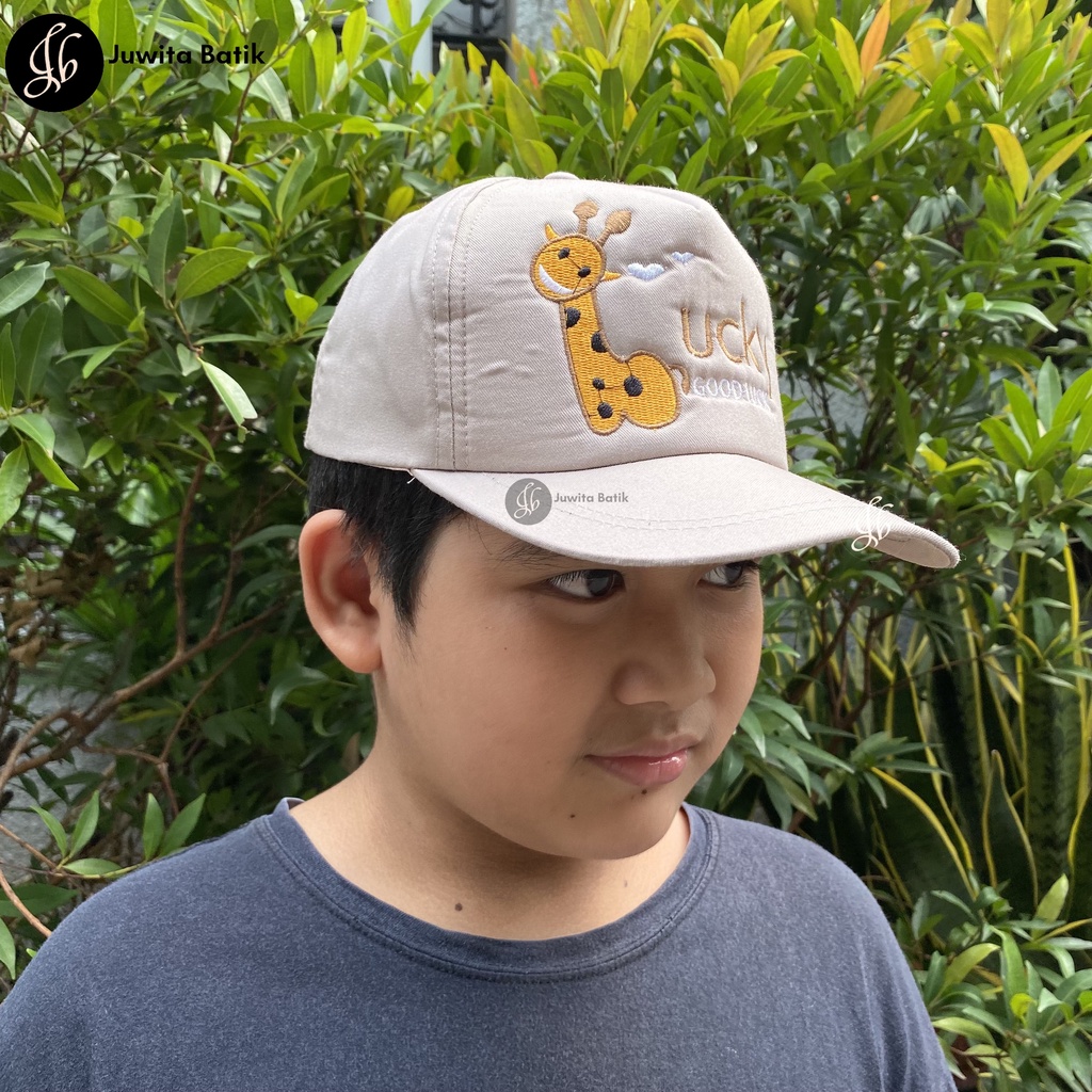 Topi Baseball Anak Good Lucky Jerapah Topi Anak Lucky