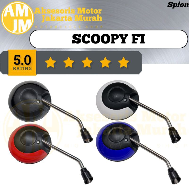 Spion Scoopy FI Honda ASIAN_MOTOR ACCESORIS & SPAREPART TERPERCAYA