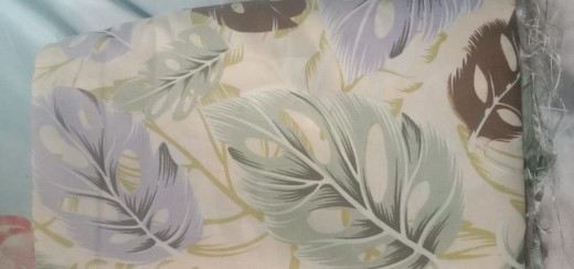 Bahan Kain Sprei Katun Micro Microtex Meteran Motif Janda Bolong