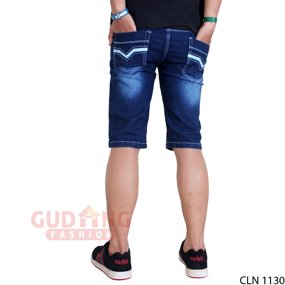 Celana Jeans Pendek Pria Terbaru - CLN 1130