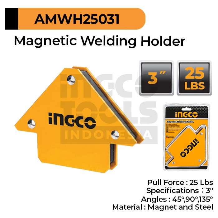 Magnetic Welding Holder (3") INGCO AMWH25031 - Siku Magnet Las Arrow
