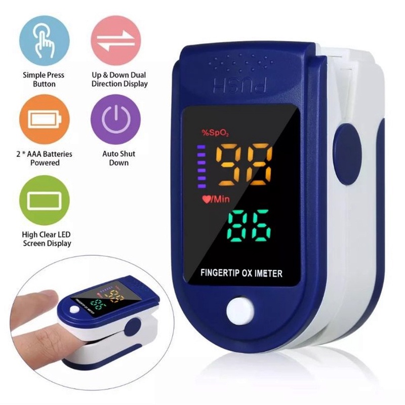 Oximeter Fingertip Pulse Oxymeter LK87 KlikVape