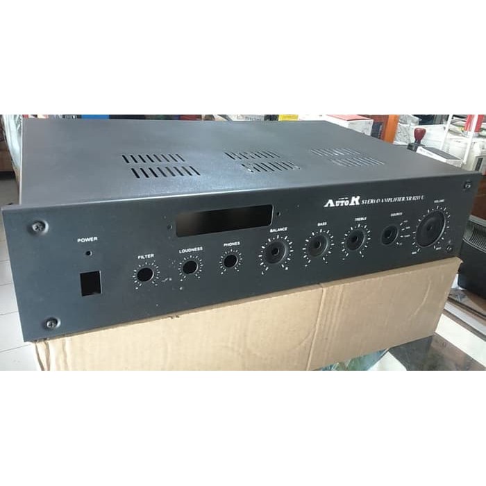 BOX POWER AMPLIFIER SOUND SYSTEM XR0211U USB BAHAN TEBAL