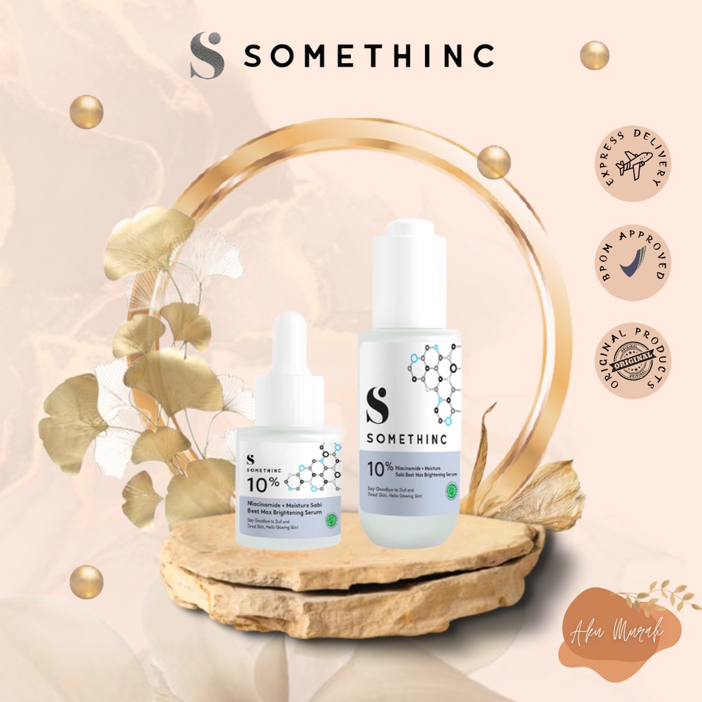 ✨ AKU MURAH ✨SOMETHINC 10% Niacinamide + Moisture Sabi Beet Brightening Serum