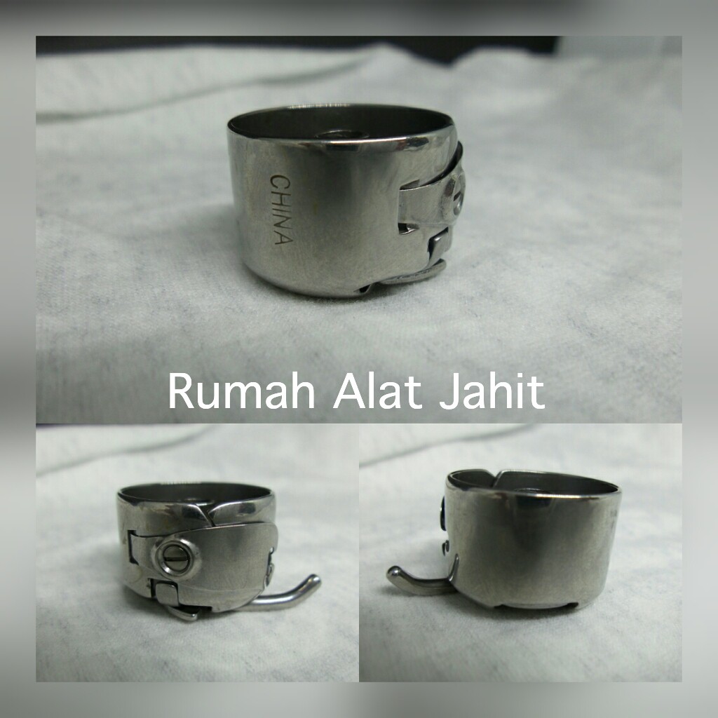 Sekoci Bobbin Case Mesin Jahit Kecil