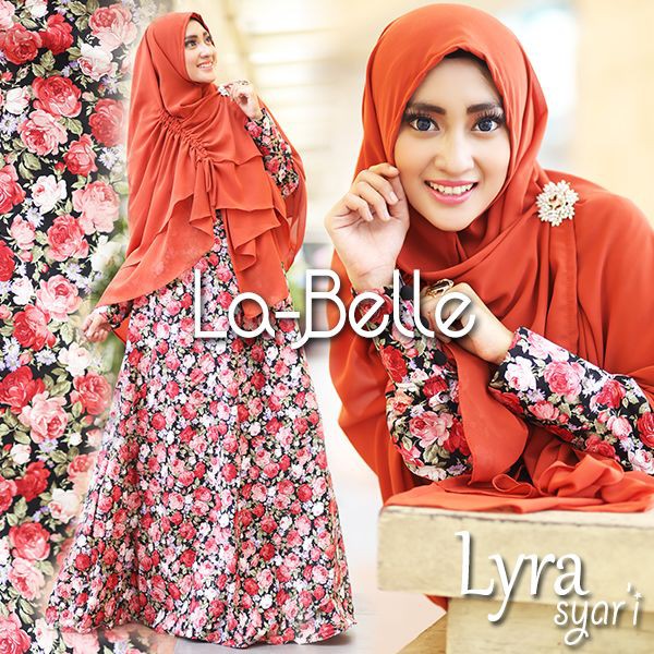 

Dress Cantik "Lyra Syar'i