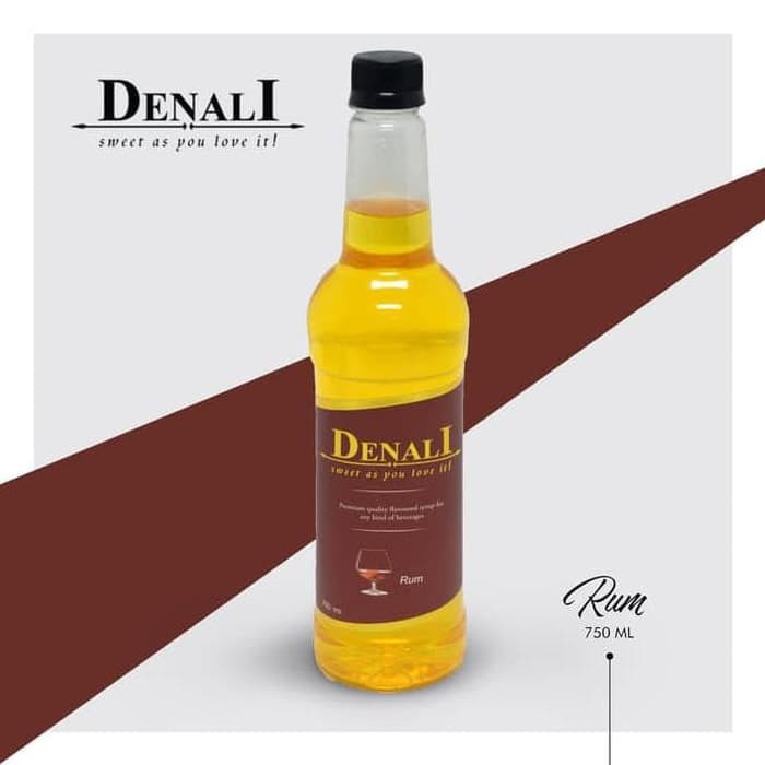 

DENALI SYRUP RASA RUM 750ml