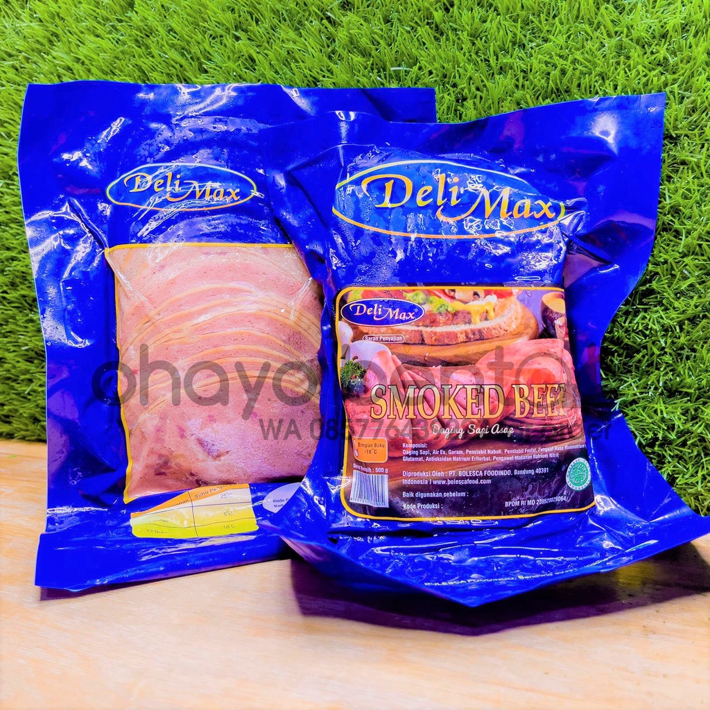 

Smoked Beef Daging Asap Delimax 500 Gr / Deli Max Sapi Asap / Halal