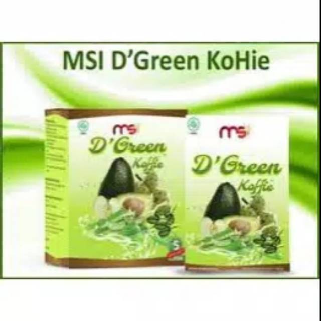 D'Green Kohie MSI / Diet Sehat 100% Original/ Tidak Ori Uang Kembali