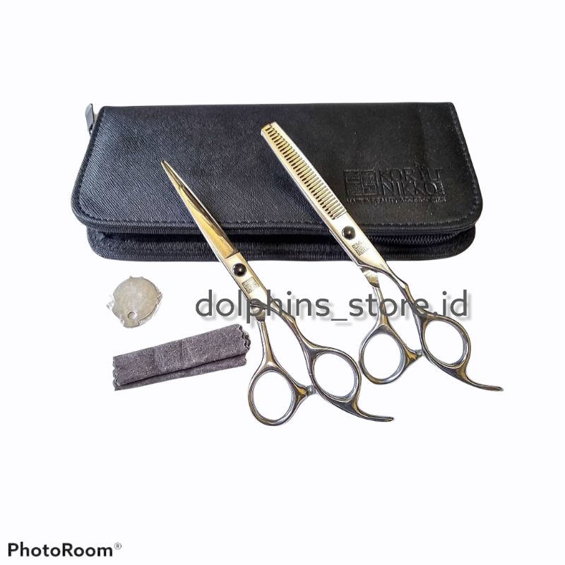 set gunting koryu nikko 6,5 inch / gunting potong / gunting sasak