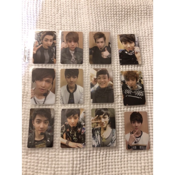 EXO - OFFICIAL RARE LIMITED PHOTOCARD PC (MAMA VER.A) CHINA PRESS
